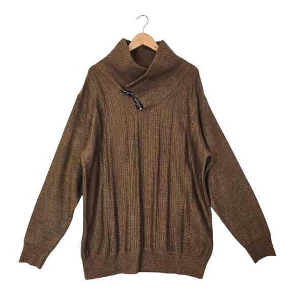 Michael Irvin 88 Sweater sz XXL Sunset Brown Pullover NEW - Picture 1 of 12